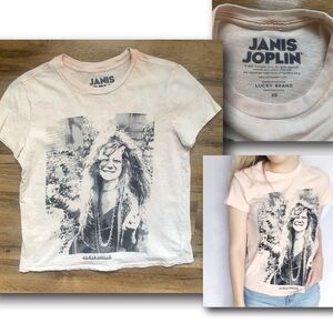 Janis Joplin  Lucky Brand  Tee Size-XS
